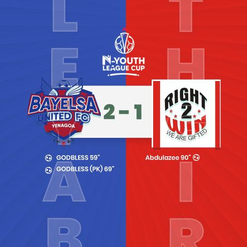 Bayelsa United FC VS Right 2 Highlight Goals Win WEEK2