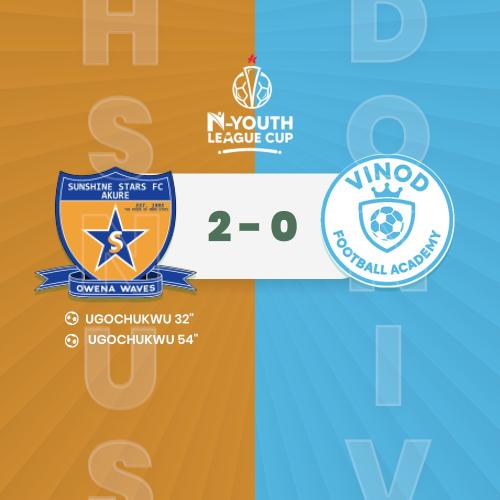 Highlight of Sunshine Stars U19 vs Vinod FA U19