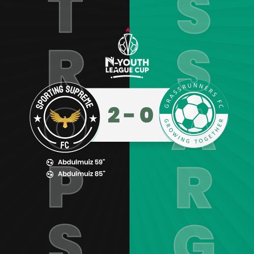 Sporting Supreme FC 2️⃣ - 0️⃣ Grassrunners Football Club