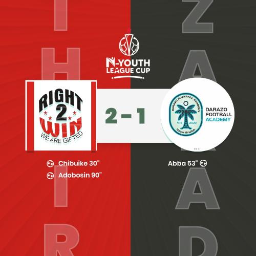 Right 2 Win 2️⃣ 1️⃣ Darazo Football Academy highlighs