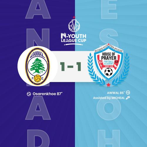 DANNAZ FC vs HOUSE OF PRAYER ASSEMBLY FOOTBALL ACADEMY WEEK FOUR