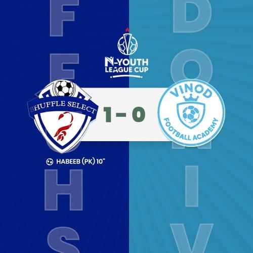 SHUFFLE SELECT FOOTBALL ACADEMY VS VINOD FOOTBALL ACADEMY