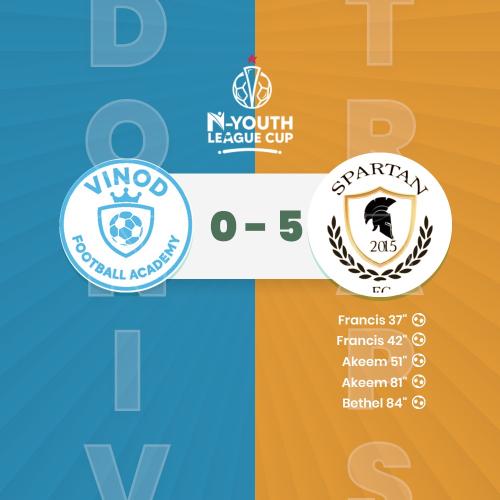 VINOD FOOTBALL ACADEMY VS Spartans FC