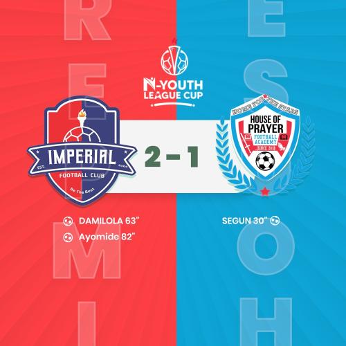 IMPERIAL FC VS HOUSE OF PRAYER ASSEMBLY FA