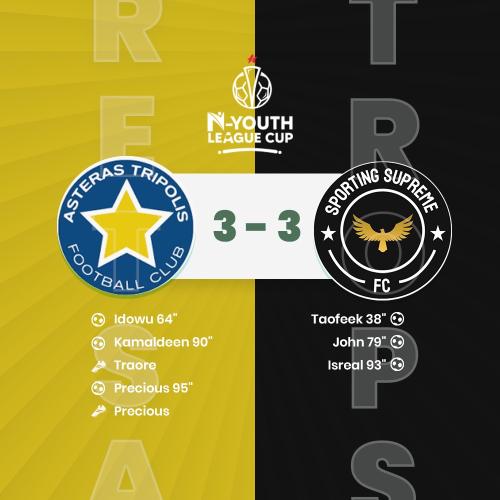 Asteras Tripolis Nigeria football club VS SPORTING SUPREME FC