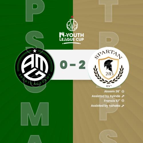 AMG SPORTS ACADEMY VS Spartans FC HIGHLIGHTS