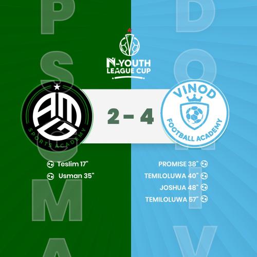 AMG SPORTS ACADEMY VS VINOD FOOTBALL ACADEMY