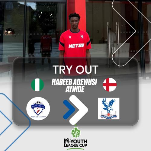 From Shuffle Select to Crystal Palace Academy, for Habeeb Adewusi Ayinde