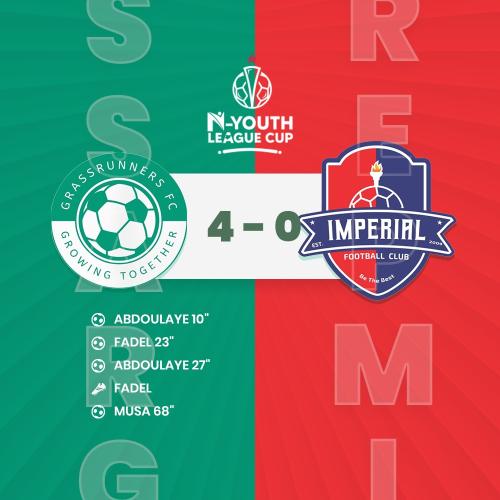 GRASSRUNNERS FOOTBALL CLUB VS IMPERIAL FOOTBALL CLUB
